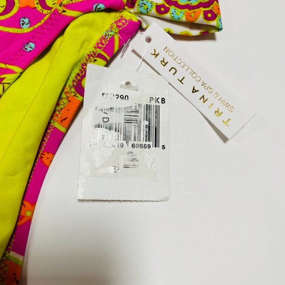 Trina Turk Swimsuit Bikini Bottom Size 8 - Picture 2 of 5